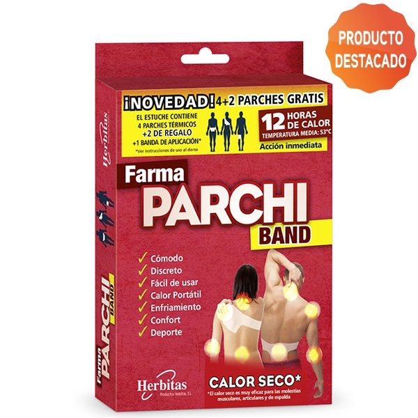 PARCHE TÉRMICO FARMA PARCHI BAND - Herbifeet